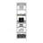 Cabot Closet, 6 Shelves, White