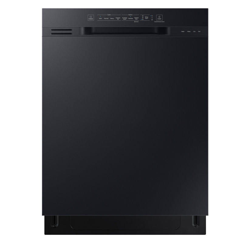 Lave-vaisselle 24 po 51 dBA avec intérieur hybride, Noir