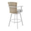 Tabouret de bar pivotant Hazel