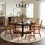 Ensemble de 8 chaises de salle à manger en bois massif l 17,5 po Farmhouse Windsor-939727976-939727979