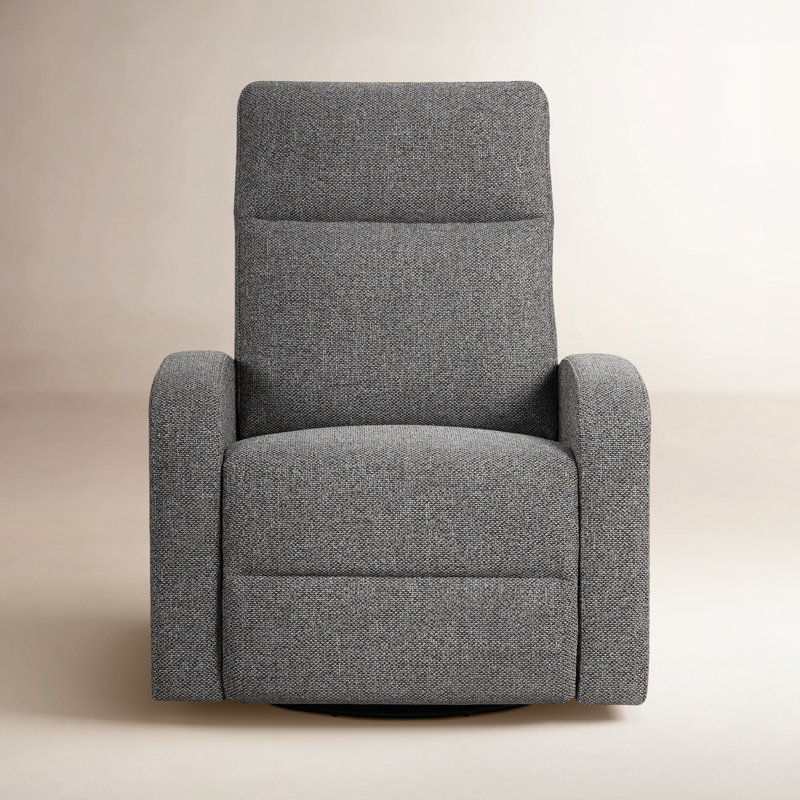 Paola 33" Wide Power Swivel Glider Recliner, Natural Beauty Grey
