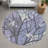 Machine Washable Indoor/Outdoor Chantille ACN2336 Botanical Rug-1989057967