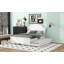 Full Size Wood Platform Bed With Headboard And Twin Size Trundle-1503916210