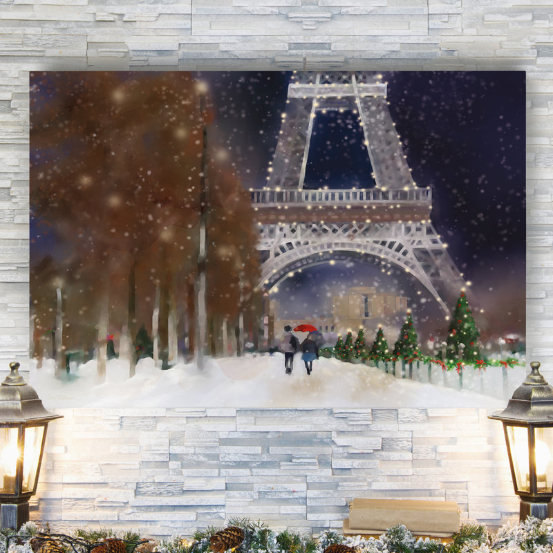 «City of Light» par Parvez Taj - reproduction d'art sur toile tendue, H 20 po x l 16 po x P 1 po