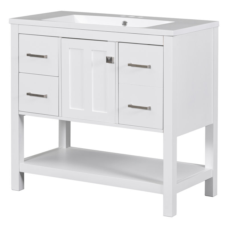 36'' Single Bathroom Vanity Base Only