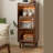 Nut-brown Solid Wood+Glass Display Cases