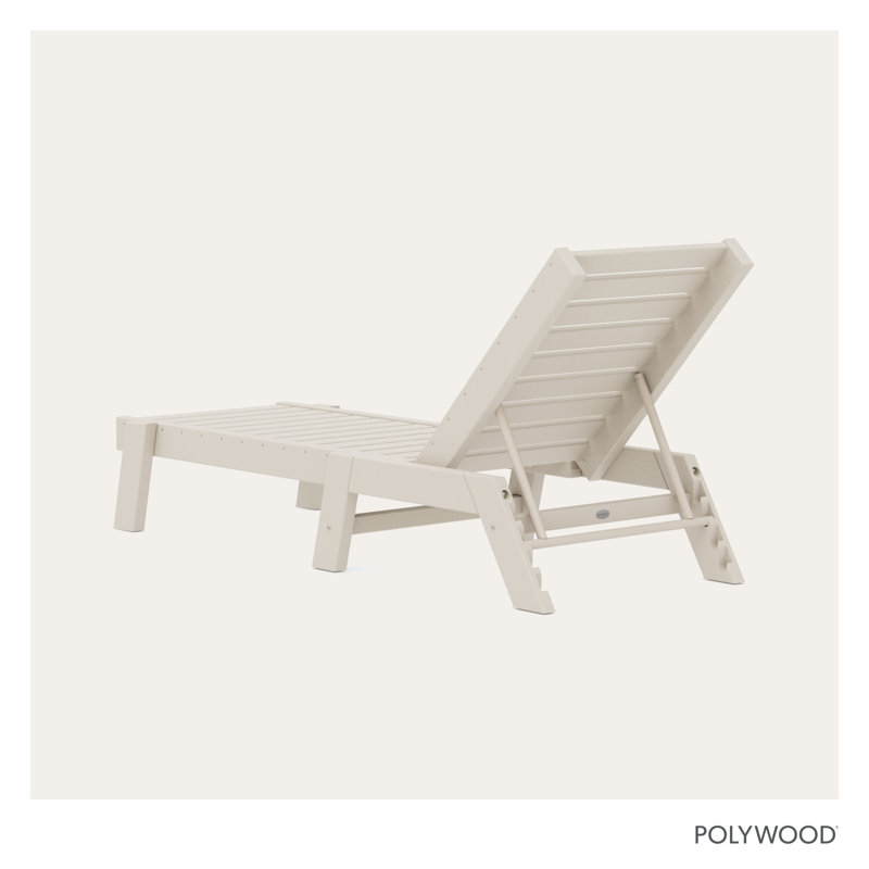 POLYWOOD Captain Chaise, Sand