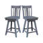 Tabouret de comptoir pivotant 24 po Derene-81366005