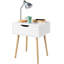 Oey 48.5cm W Manufactured Wood Bedside Table-1913779963