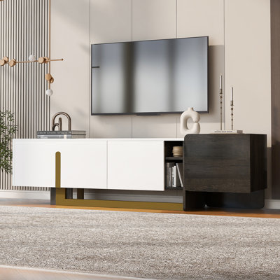 Meuble télé de luxe pour téléviseur de 70 po ou moins 66 po VIBE HAUS