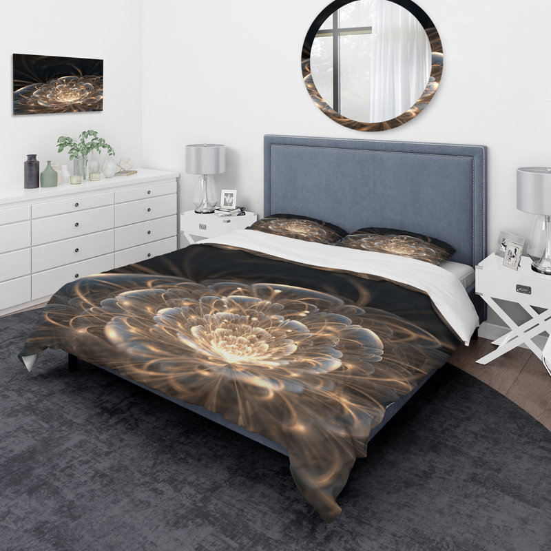 Ensemble de housse de couette traditionnelle, Housse simple + 1 taie décorative