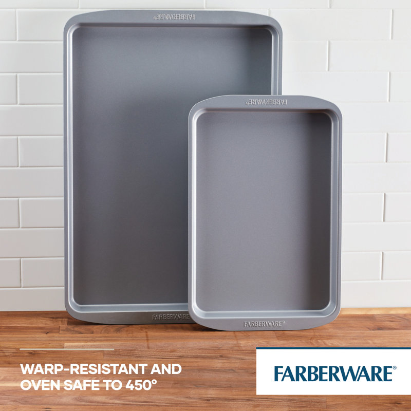Farberware Insulated Nonstick Stainless Steel 2-Piece Sheet Pan Set
