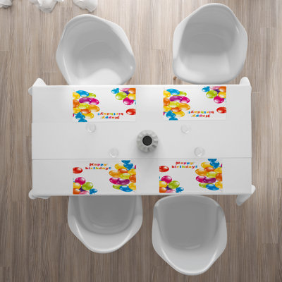 Polyester Abstract Rectangle Placemat