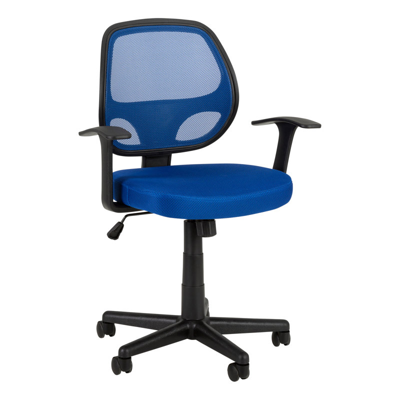 Chaise de travail en filet Abdul'Malik, Bleu éclatant