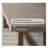 Faux Cement Gray Solid Wood Rectangular Desk-930085891