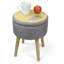 Upholstered Ottoman-2075160194