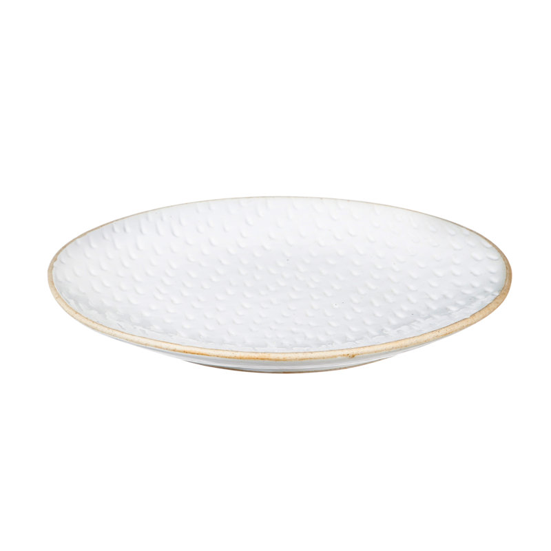 Skogh Ceramic Debossed 10" Dinner Plate