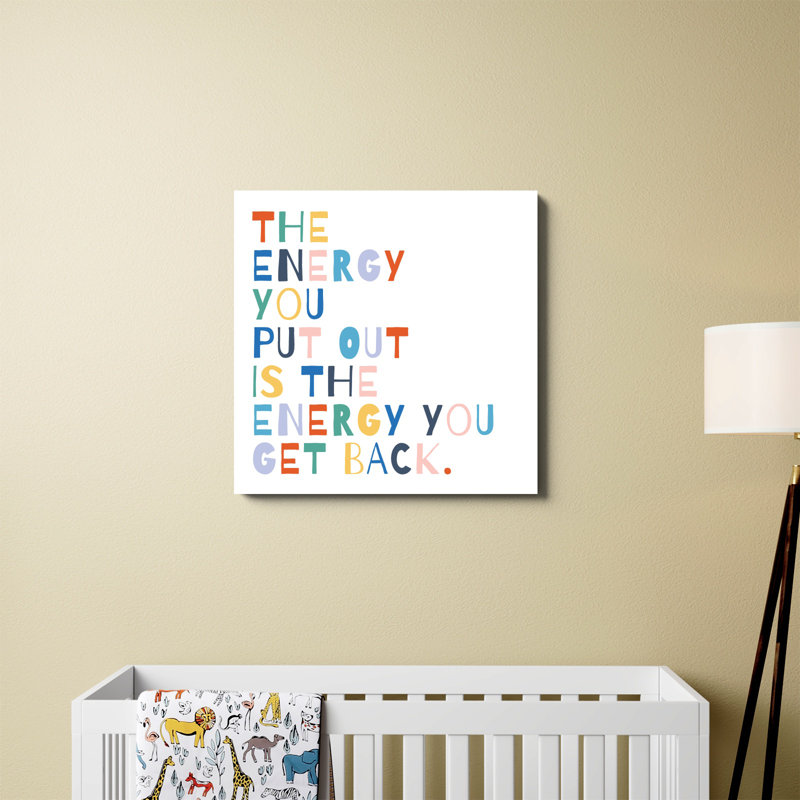 " Rainbow Words II " by Moira Hershey, 30" H x 30" W