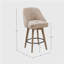 Tabouret de comptoir avec siège pivotant