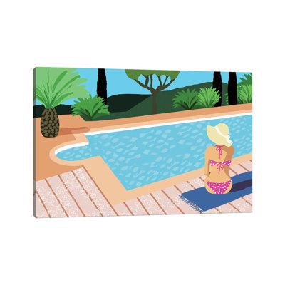 " Pool Days I " by Flora Kouta