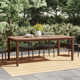 Fleur 76'' Outdoor Dining Table