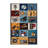 Washable Music Genres Collage Music Area Rug-1585764433