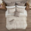Ensemble d'édredon 12 pièces avec draps kaki