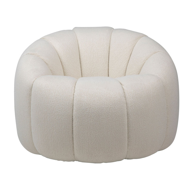 Symone Polyester Upholstered Occasional Chair
