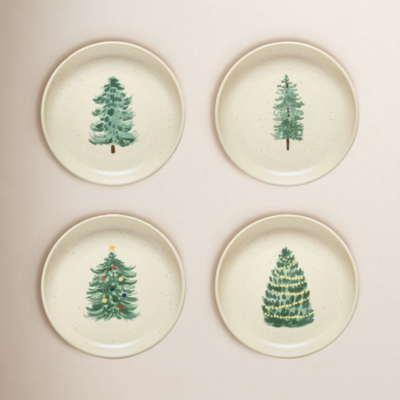 Set 4 Appetizer Plate