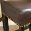 Tabouret de comptoir de 30 pouces en simili cuir brun-118615546