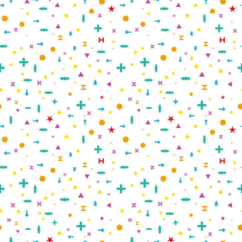 Wacker Peel & Stick Polka Dots Tile, 48" L x 24" W