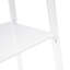 Acrylic Ladder Bookshelf 3 Tier Clear Multipurpose Book Shelf For Living Room, Bathroom, Office