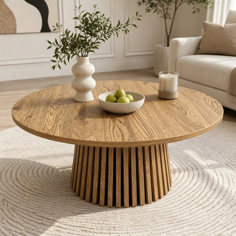 Table basse extensible en bois