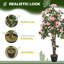 Halpin 110cm Faux Rose Tree in Pot
