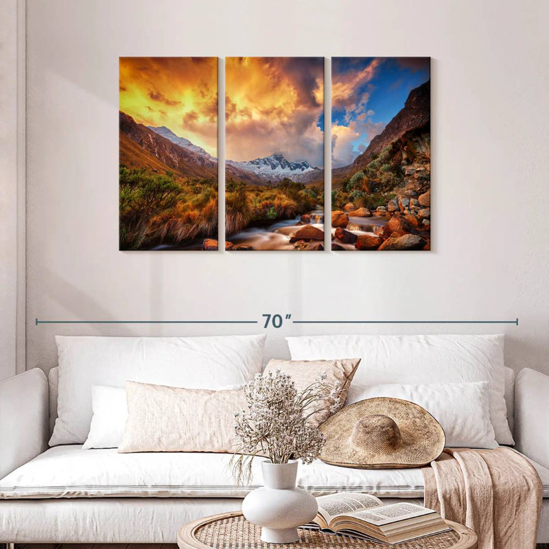Punta Union Sunset Sky, 28" H x 45" W