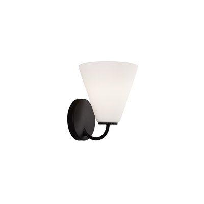 Fusion - Pavia 1-Light Wall Sconce - Matte Black