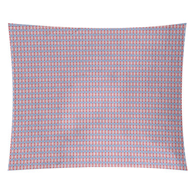 Tapisserie à motif losanges en polyester à carreaux fêtes