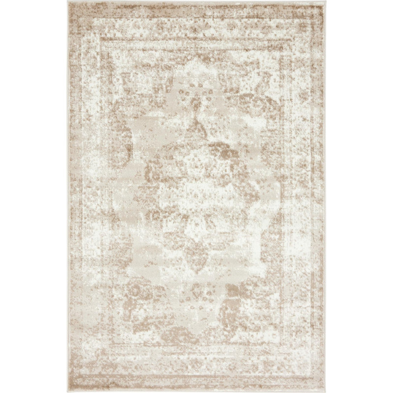 Brandt Oriental Area Rug, Rectangle 66 x 91cm