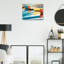 «Canoes» par Studio Arts, reproduction d'art sur toile-235296297-235296298