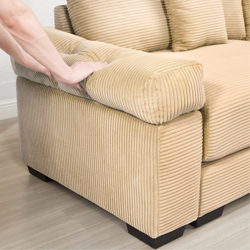 Canapé modulaire surdimensionné 54,3 po Cloud