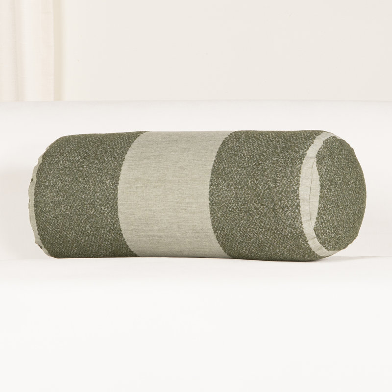 Coussin de traversin d'extérieur Sunbrella Afar Sage, Sage, 21" x 8"