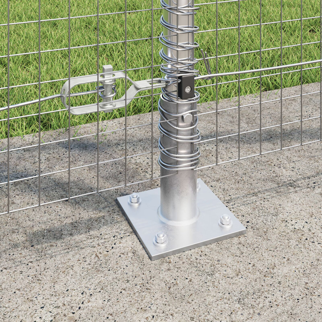 120cm H x 1000cm W Steel Border Fencing