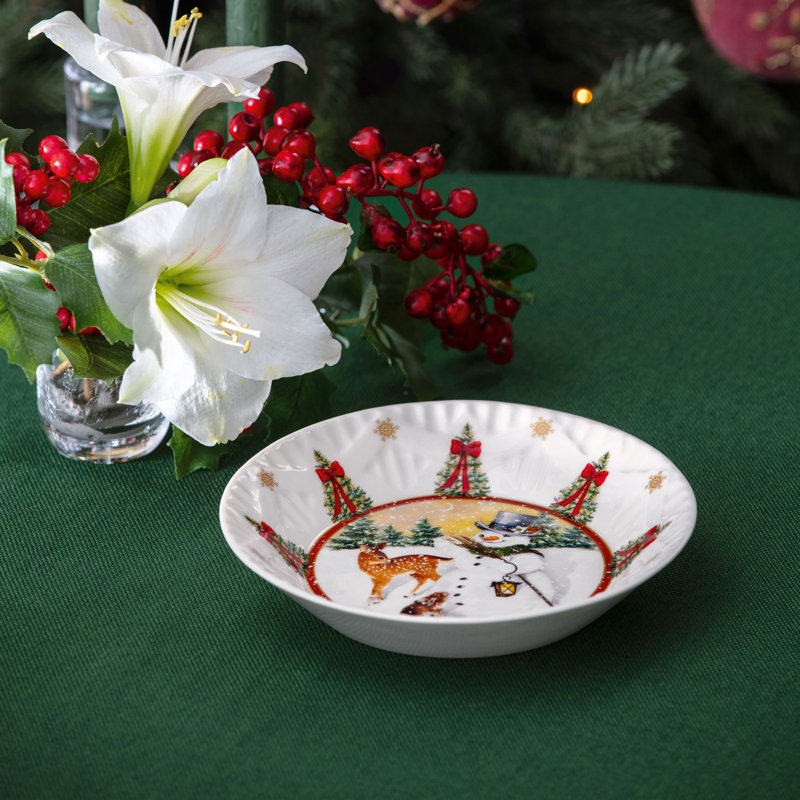 Villeroy & Boch Toy's Fantasy Christmas Small Bowl, Premium Porcelain, Festive Design
