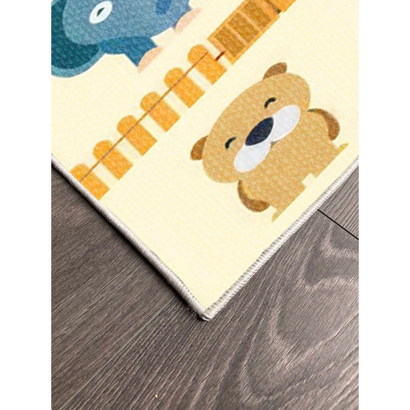 Tapis en coton Christa, Tapis de couloir 2 pi 7 po x 16 pi 5 po