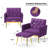 Zianny Velvet Accent Chair with Ottoman-673816098