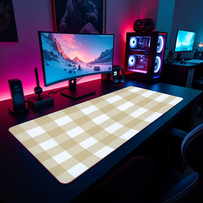 Polyester Desk Pad, 31.5x15.5