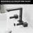 Widespread Double Handle Bathroom Faucet-107545237