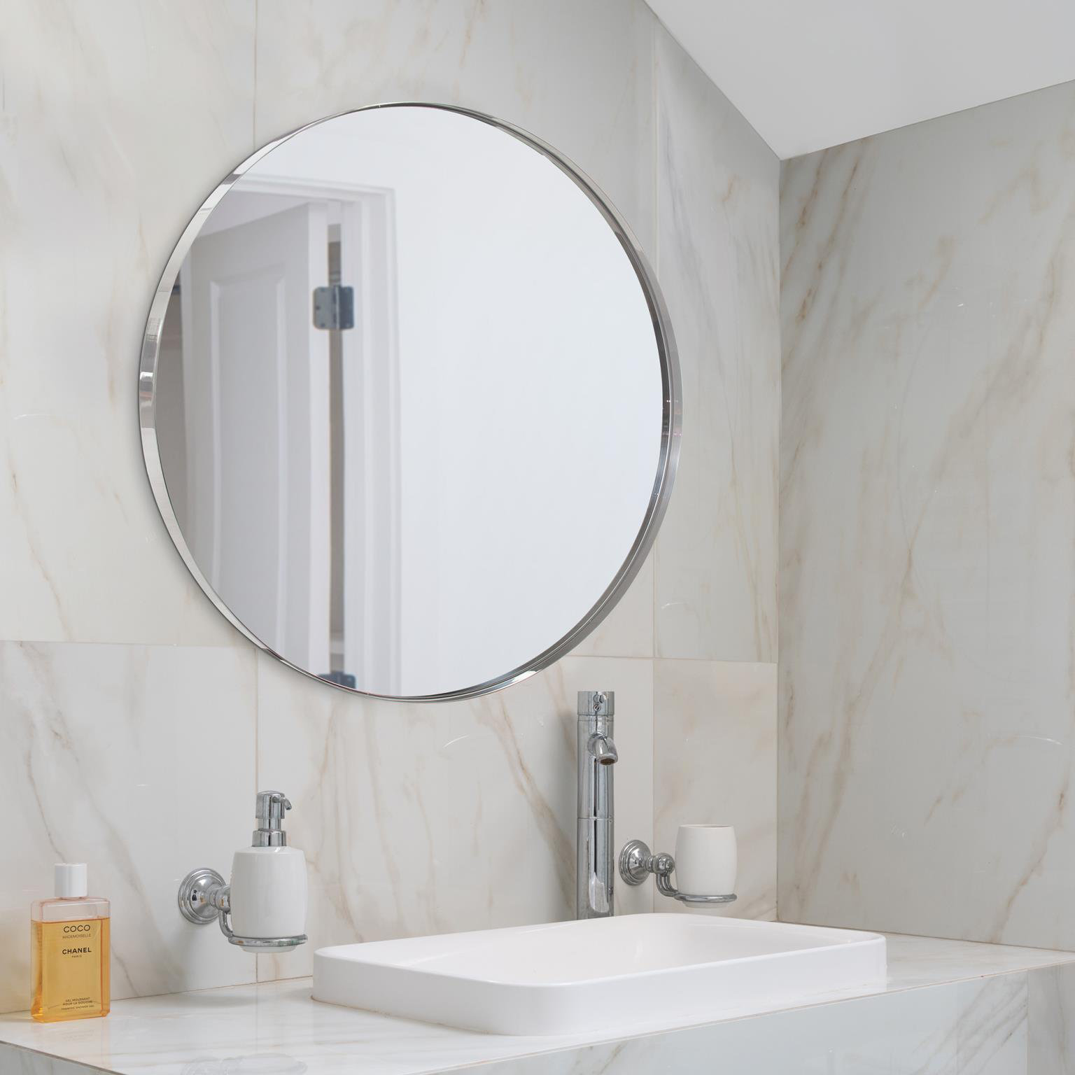 30" Stainless Steel Mirror