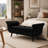 Velvet Upholstered Storage Bench-1372117907