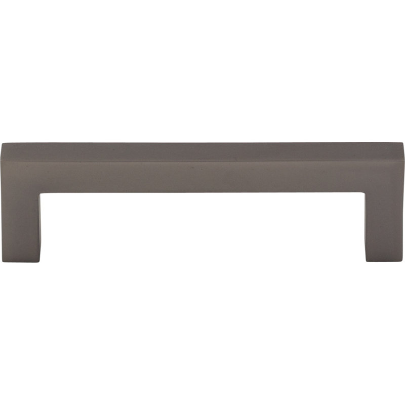 Square Bar pull, Ash Gray, 3 3/4" Center to Center
